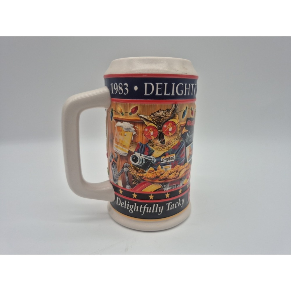 Rare Hooters Limited Edition Beer Stein Mug 2003 Made in Brazil